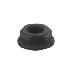 TUERCA HEX DENTADA 1/4 BLACK OXIDE