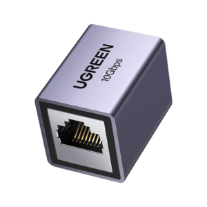 Acoplador STP (Extensor de Cable Ethernet RJ45) | 10Gbps | Blindado | Compatibilidad con Cat8 Cat7 Cat6 Cat5e | Hasta 100 Metros (328.08 Pies) | Aleación de Aluminio