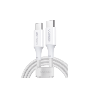 Cable USB-C a USB-C | 2 Metros | Potencia de Carga 100W | 20V 5A | PD3.0 | QC4.0/3.0/2.0 | FPC | AFC | 480 Mbps | Chip E-Market | Compatible con IPhone 15 | Carcasa de Aluminio | Nylon Trenzado.