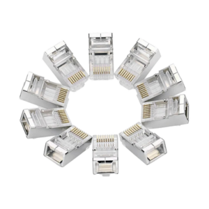 CONECTOR CAT6 BLINDADO BOLSA CON 10 UNIDADES