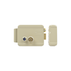 Cerradura Eléctrica / Incluye Llave / Derecha/ Con Botón integrado /Exterior