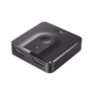 Switch/Divisor HDMI 4K 60Hz (Splitter) | Bidireccional (2 Entradas 1 Salida/1 Entrada 2 Salidas | Switch Conmutable | Led Indicador | 3D | HDR | Dolby Atmos | Potente Chip IC | Diseño Compacto | No Requiere Energía