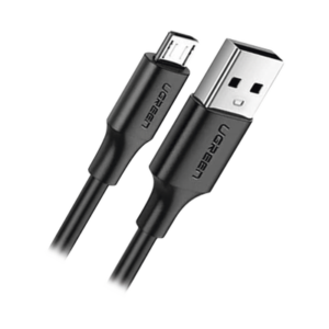 Cable USB-A a Micro USB | 1 Metro (3.28 Pies) | Tecnología de Carga Rápida Qualcomm / QC 3.0/2.0 | Recarga hasta 18W | Transmisión de Datos hasta 480Mbps | Tecnología de Carga Segura | Hasta 5,000 Flexiones | ABS y PVC de Alta Duración