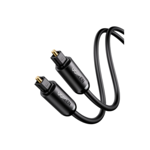 Cable Óptico Toslink (S/PDIF) de Alta Calidad para Audio Digital / 3 Metros (9.84 Pies) / Tapa de Protección / Dolby 7.1 Canales / Diseño Durable / Plug & Play / Color Negro