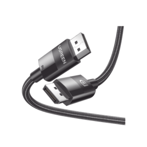 Cable DisplayPort 1.4 | Longitud 2 Metros (6.56 Pies) | Versión DP1.4 | 8K 7680x4320 a 60 Hz | Soporta 3D | HDR | Blindaje Interno Múltiple | Nylon Trenzado | Soporta 32.4Gbps