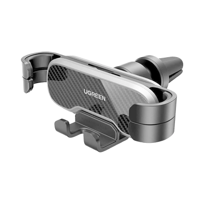 Soporte de Teléfono para Rendija de Ventilación | Tecnología Gravity Drive | Rotación de 360° | Suspensión por Goma | 5 Puntos de Sujeción | Compacto | Ajustable | Estable | Compatible con Rejilla de Ventilaci