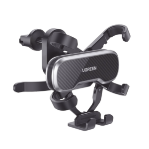 Soporte de Automóvil para Rendija de Ventilación | Tecnología Gravity | Rotación de 360° | Suspensión por Gancho | Pinzas de Goma | Compatible con Rejilla de Ventilación Horizontal y Vertical.