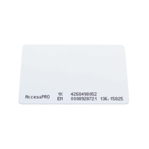 Tarjeta Dual Proximidad 125kHz + MIFARE 13.56MHz 1K - Dos Tecnologías en Una