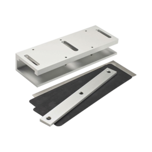 Montaje en "U" para Puertas de Vidrio / Uso con chapas de 600 / Ajuste por Opresores