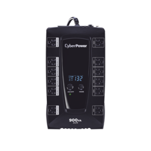 UPS de 900 VA/480 W, Topología Línea Interactiva, Entrada 120 Vca NEMA 5-15P, Tipo Gabinete Compacto, Con 12 Tomas NEMA 5-15R