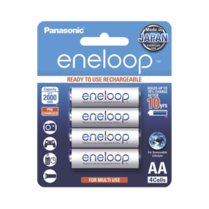 Batería Recargable AA 1.2V ENELOOP / Ni-HM / Paquete de 4 Baterías