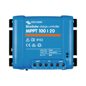BlueSolar MPPT 100/20. Controlador Solar MPPT 20A, Voltaje Selección Automática: 12/24/48 Vcc.