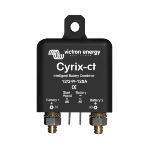 Cyrix-CT 12/24 V 120 A / Combinador Inteligente de Baterías en Vehículos y Embarcaciones