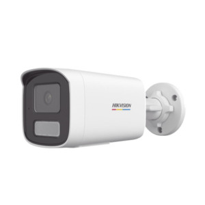 [Dual Light + ColorVu] Bala IP 2 Megapixel / Lente 4 mm / 50 mts IR + 50 mts Luz Blanca / Micrófono Integrado / ACUSENSE Lite / Exterior IP67 / dWDR / PoE / Micro SD