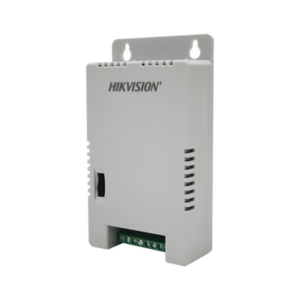 Fuente de Poder Regulada 12 Vcc / 13.5 Vcc / 15 Vcc para 4 Cámaras / 4 Amp (1 Amp por Salida) / Voltaje de Entrada 90 - 130 VCA / Filtro de Ruido para Cámaras 4K / Modo para Largas Distancias