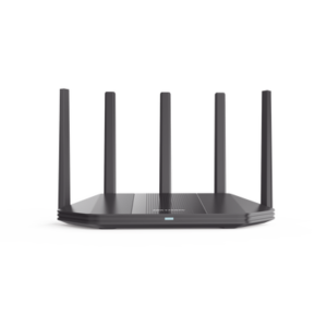 Router Inalámbrico / Wifi 6 / Hasta 1800 Mbps / MESH / Doble Banda AC (2.4 GHz y 5 GHz) / 4 Puertos 1000 Mbps / 5 Antenas Omnidireccional / Interior / Beamforming Optimizado / Administración Gratuita desde la Nube