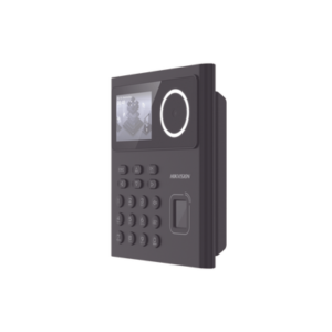 Terminal Min Moe WiFi con Batería de Respaldo / Administrable por Smartphone o Nube / Acceso y Asistencia / Huella, Facial y Tarjetas MIFARE / 500 rostros y 1,000 Huellas y Tarjetas / Detección de Cubrebocas / HikConnect / HIK-IA