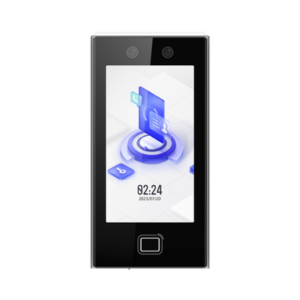 Terminal Facial Min Moe WiFi / Lector de Huellas / 6,000 Rostros y 10,000 Huellas / Pantalla 7" / Administrable en la Nube con Hik-Connect 6 / Exterior IP65 / LED Rojo/Verde Indicador de Acceso / SIP Estandar / HIK-IA