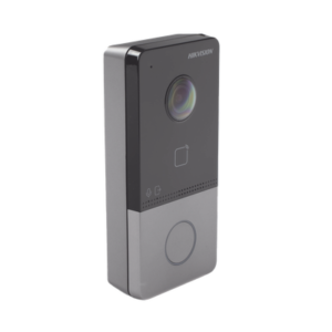Videoportero IP 2 Megapixel / PoE Estandar / IP65 / Apertura desde Hik-connect / Soporta 1 Departamento y Hasta 6 Monitores / Soporta Tarjetas Mifare / 1 Salida Relay