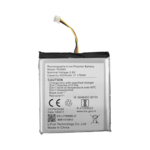 Batería de Respaldo para Panel de Alarma Hikvision / 4520 mAh / Compatible con Paneles AX PRO - AX HUB - Hibrido Versión 1 (DS-PHA64-W4P) y Repetidor AX PRO DS-PR1-WB