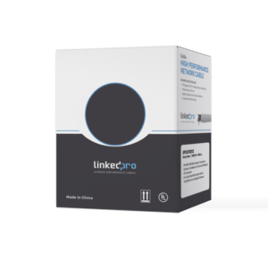 Bobina de Cable de 305 Metros (1000 Pies) Cat5e, Aleación de Cobre y Aluminio (CCA), Color Gris, Uso Interior