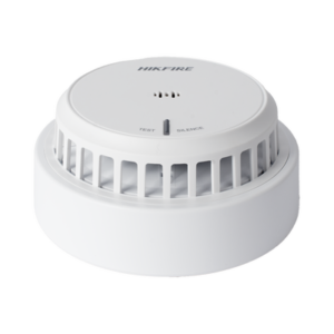 (HikFire) Detector de Humo Óptico Hikvision / Tecnología Avanzada de Detección de Incendios / Alarma Temprana y Fiabilidad Certificada / Soporta Salida de Alarma