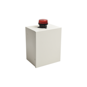 Gabinete de Resguardo de Sirena de 30 Watts con Alerta Visual Estroboscópica.