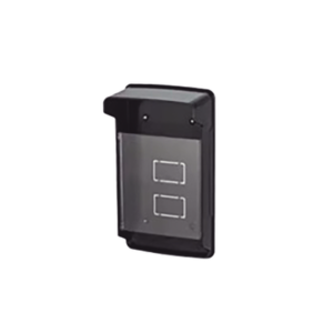 Carcasa Protectora Universal Color Negro con Tapadera de Acrílico / Medidas 245 × 143 × 83 mm / Compatible con Múltiples Modelos de Control de Acceso