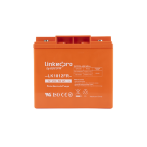 Batería 12 V / 18 Ah / UL / Tecnología AGM / Vida útil promedio de 5 años / Retardante a la Flama / Para uso en equipo electrónico, Alarmas de Intrusión / Incendio/ Control de acceso / Video Vigilancia / TermInale