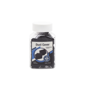 Bote con 100 Protectores Anti-Polvo para Puerto RJ45 Color Negro
