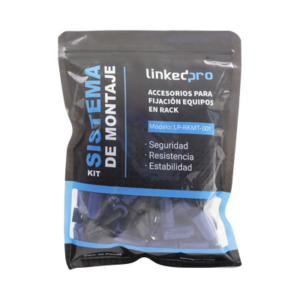 Kit de Montaje Rápido para Equipos en Rack / No más Tuercas Enjauladas / Soporta hasta 50 kg (50 Piezas)