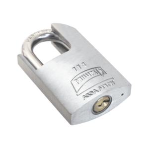 Candado Metálico Robusto para Puertas / Llave PH-52 para 5 pernos de combinación / Diseño Anti-palanca con Gancho Protegido.