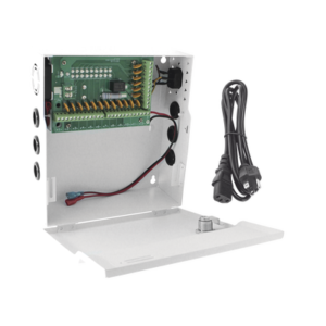 Fuente de Poder Profesional de 12 Vcc @ 20 A / Soporta 18 Cámaras / Capacidad de Batería de Respaldo (No Incluida) / Voltaje de Entrada de 96-264 Vca