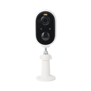 Cámara IP de Batería (Gran Angular) 3 Megapixel | WiFi | Audio Bidireccional | Batería Recargable 5200 mAh | IP65 |Exterior con Protección| Estadísticas de Energía | Detección de Humanos | Incluye Panel So