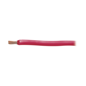 Cable 8 awg color rojo,Conductor de cobre suave cableado. Aislamiento de PVC, auto extinguible. ((Venta por Metro)