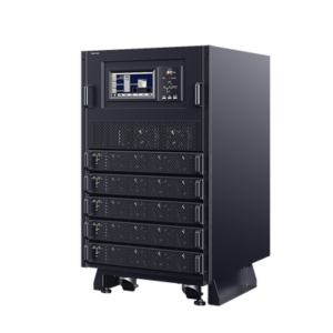 UPS Modular Trifásico Escalable de 40 kVA/40 kW, Topología Online Doble Conversión, Voltaje de 208/220 Vca de L-L, Respaldo de 4 Minutos al 100% de Carga, Incluye Módulo y Banco de Baterías