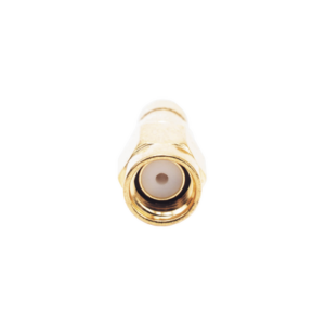 Conector SMA Macho Inverso de Anillo Plegable para Cables RG-8/X, LMR-240, 9258, Oro/ Oro/ Teflón.​