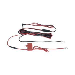 Arnés de corriente para conectar los cargadores endura de 1 2, 6, 12 cavidades a batería vehicular.