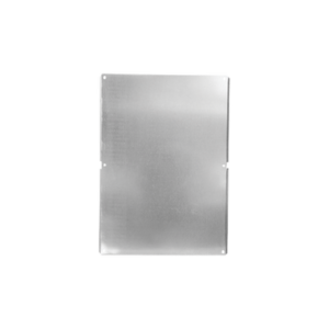Panel Metálico Galvanizado para Gabinete TXG-5070. Se puede usar como panel genérico para armado de sistemas electrónicos.