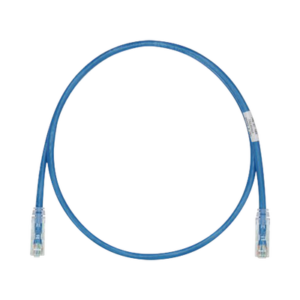 Cable de Parcheo TX6, UTP Cat6, 24 AWG, CM, Color Azul, 2.13 Metros (7 Pies)