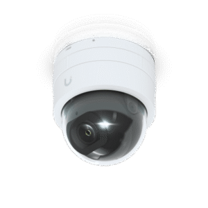 Cámara IP UniFi G5 Domo Ultra, de bajo perfil para interior, 2K (4MPX), ángulo amplio 102.4°, visión nocturna IR hasta 20 mts, detección de eventos, para pared o techo