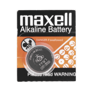 Batería Alcalina tipo LR44 (de botón) de 1.5 V 110 mAh