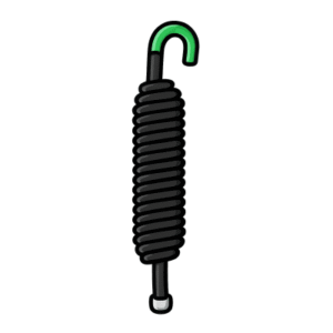 Resorte VERDE para Barreras Vehiculares Hikvision DS-TMG520