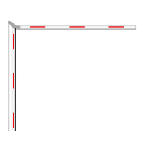 Brazo Articulado 3 mts (1.5+1.5) para Barreras Hikvision Serie DSTMG520 / Requiere Enganche Articulado